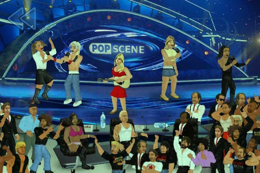 Popscene (Попсцена)  [МОД Menu] Screenshot 1