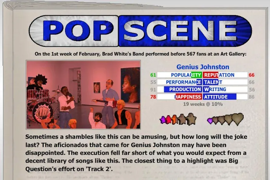 Popscene (Попсцена)  [МОД Menu] Screenshot 4