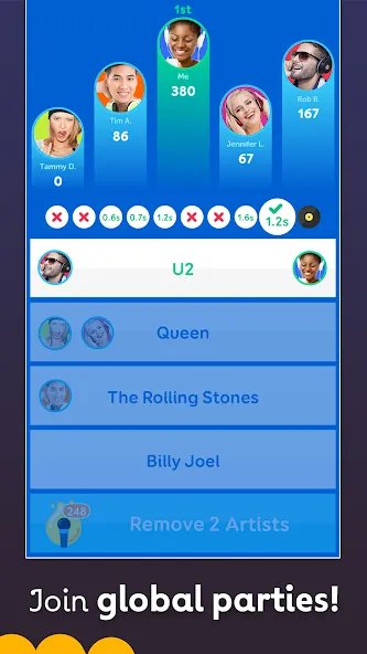 SongPop Classic: Music Trivia (СонгПоп Классик)  [МОД Бесконечные монеты] Screenshot 4