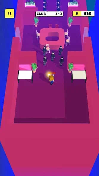 Nightclub Warfare: Roblominer (Найтклаб Варфер)  [МОД Бесконечные монеты] Screenshot 2