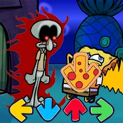 Скачать взлом Trickward Undersea Beat Battle (Триковый Фанкин Мод против БФ)  [МОД Menu] на Андроид