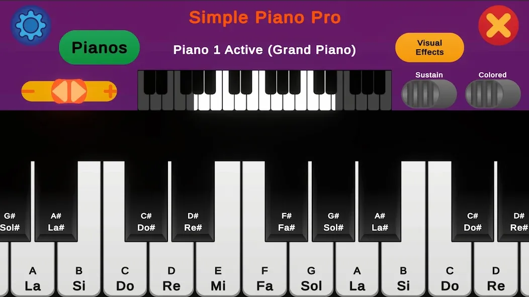 Simple Piano Pro (Симпл Пиано Про)  [МОД Бесконечные деньги] Screenshot 1