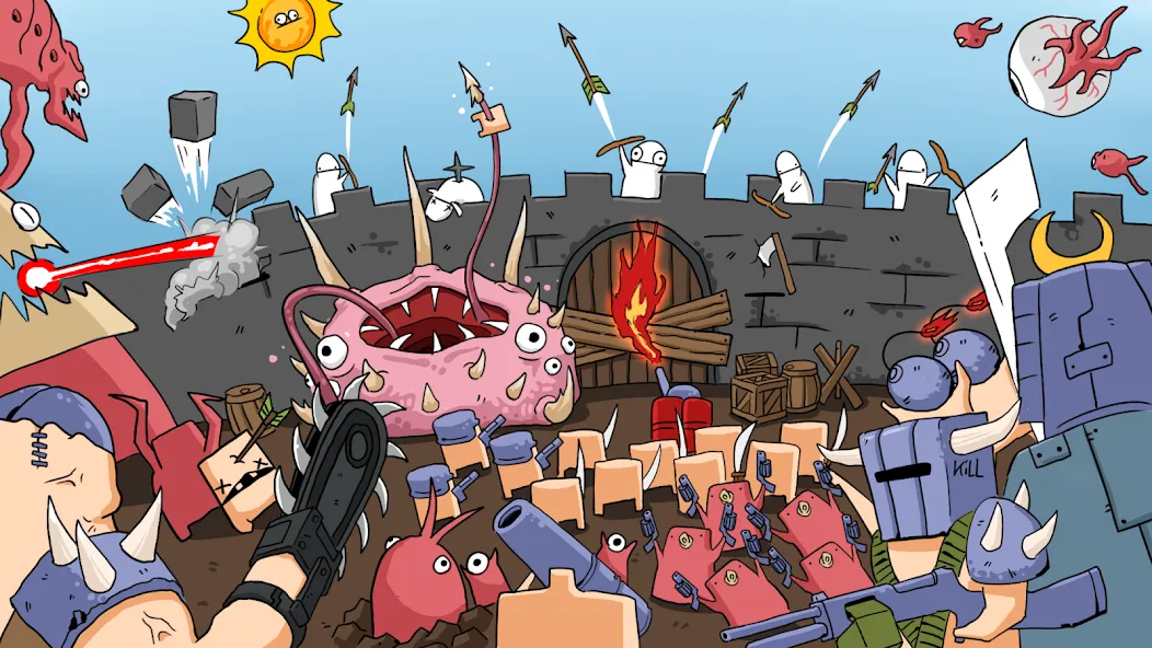 Arrow War  [МОД Бесконечные деньги] Screenshot 1