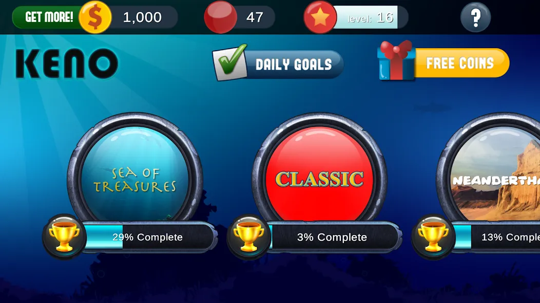 A Keno Game (А Кено игра)  [МОД Бесконечные монеты] Screenshot 2