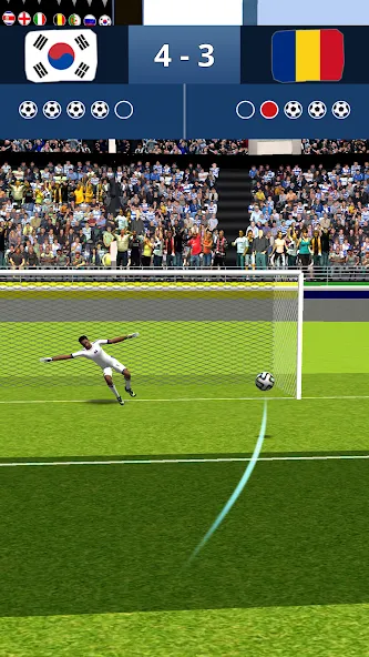 Final Shoot: Penalty-Shootout  [МОД Бесконечные деньги] Screenshot 2