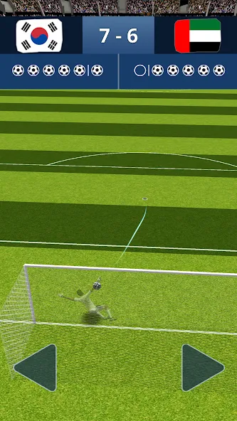 Final Shoot: Penalty-Shootout  [МОД Бесконечные деньги] Screenshot 3