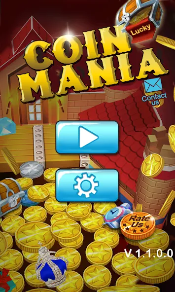 AE Coin Mania : Arcade Fun (Эй Это Мания Монет)  [МОД Бесконечные монеты] Screenshot 1