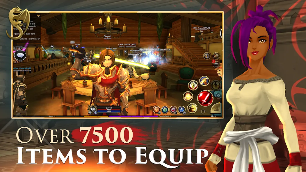 AdventureQuest 3D MMO RPG (АдвенчурКвест 3Д ММО РПГ)  [МОД Mega Pack] Screenshot 4