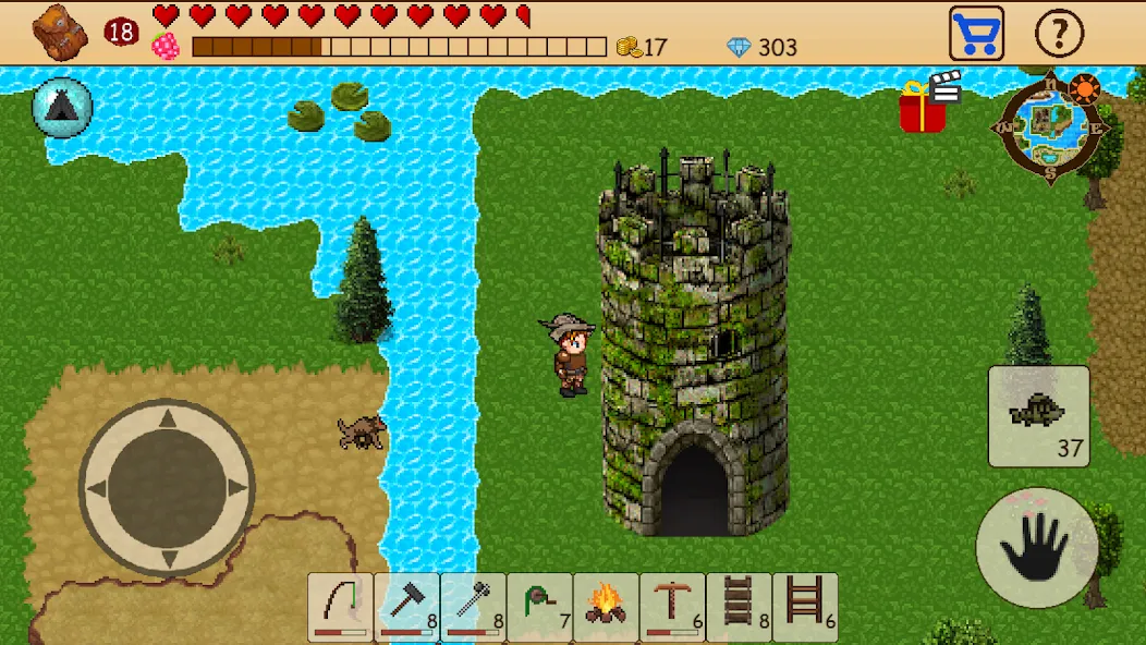 Survival RPG: Open World Pixel (Сурвайвл РПГ)  [МОД Unlocked] Screenshot 3