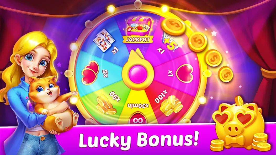 Solitaire Tripeaks Diary  [МОД Unlimited Money] Screenshot 2