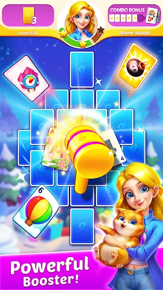 Solitaire Tripeaks Diary  [МОД Unlimited Money] Screenshot 5