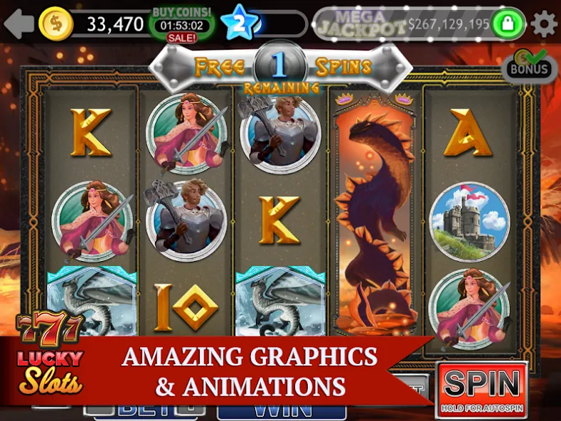 Lucky Slots (Лаки Слотс)  [МОД Unlimited Money] Screenshot 3