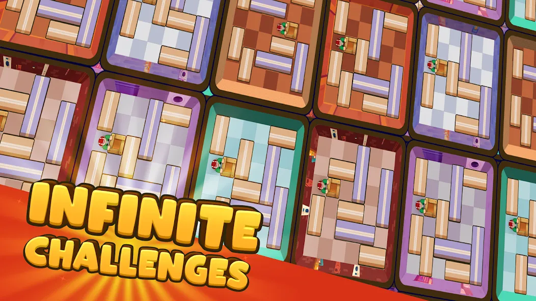 Push Box Out (Пуш Бокс Аут)  [МОД Menu] Screenshot 5