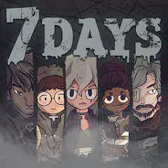 Скачать взлом 7Days! : Mystery Visual Novel  [МОД Все открыто] на Андроид