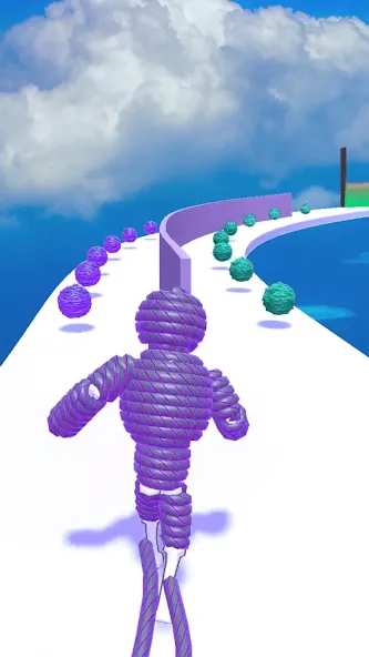 Rope-Man Run (Трос)  [МОД Бесконечные монеты] Screenshot 4