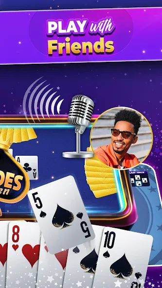 VIP Spades - Online Card Game (ВИП Спейдс)  [МОД Unlocked] Screenshot 3