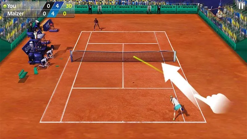 3D Tennis  [МОД Много монет] Screenshot 3
