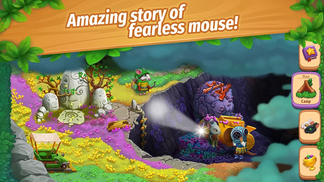 Strongblade: Match 3 Game (Стронгблейд)  [МОД Unlimited Money] Screenshot 1