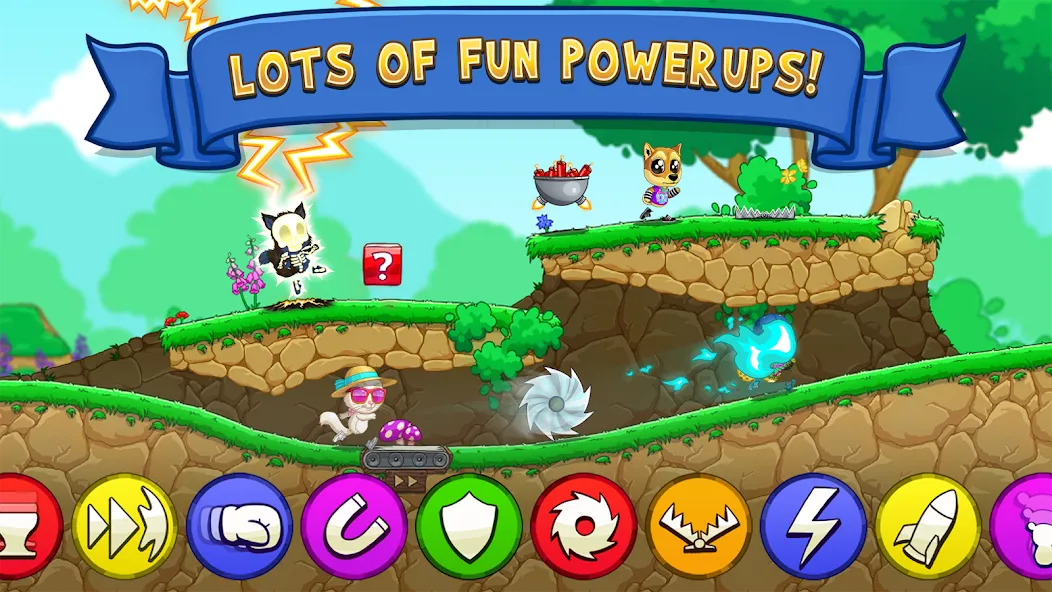 Fun Run 3 - Multiplayer Games (Фан Ран 3)  [МОД Бесконечные деньги] Screenshot 1