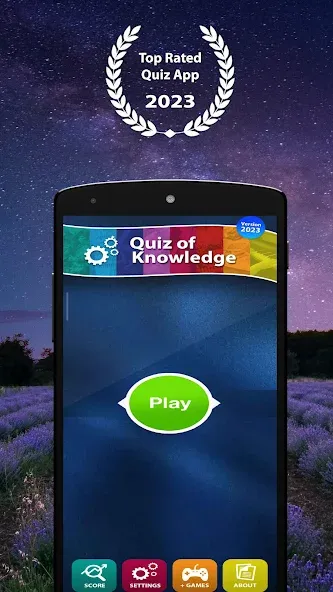 Quiz of Knowledge Game  [МОД Много денег] Screenshot 1
