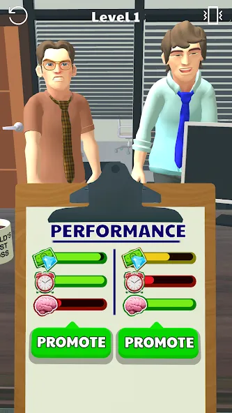 Boss Life 3D: Office Adventure (Босс Лайф 3Д)  [МОД Menu] Screenshot 1
