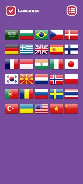 Country Flags World Quiz Game  [МОД Бесконечные монеты] Screenshot 4