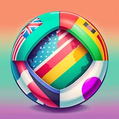 Скачать взлом Country Flags World Quiz Game [МОД Бесконечные монеты] на Андроид