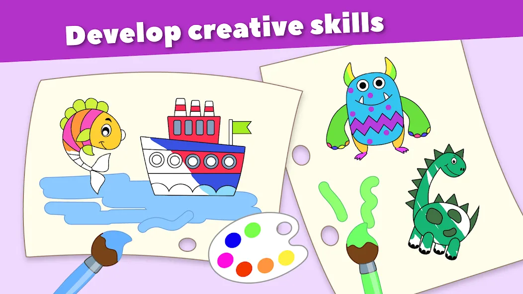 Epicolor: Art & Coloring Games  [МОД Бесконечные монеты] Screenshot 4