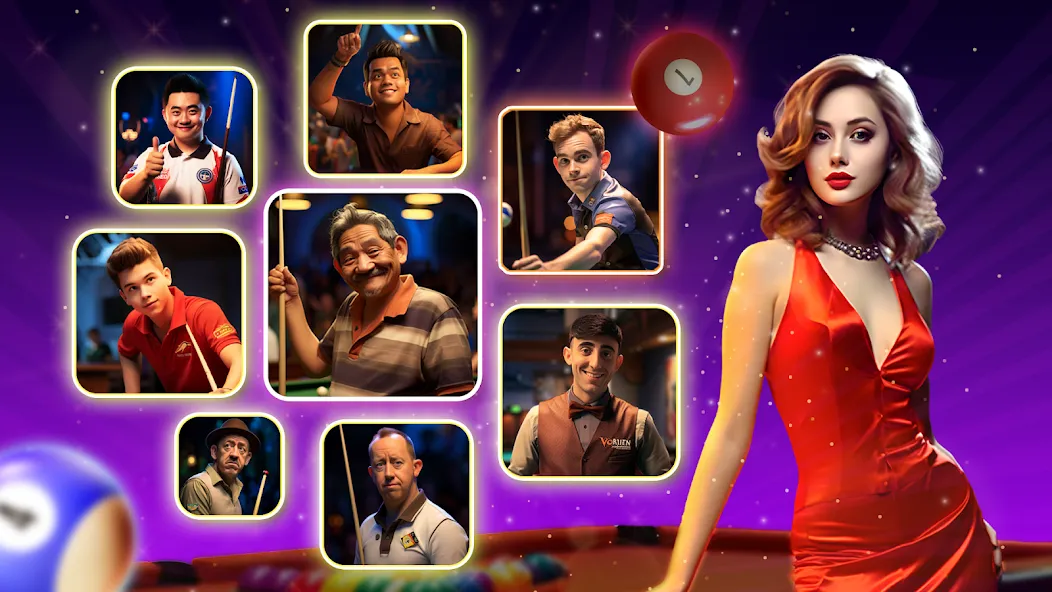 8 Ball Clash - Pool Billiards (балл пул)  [МОД Unlimited Money] Screenshot 4