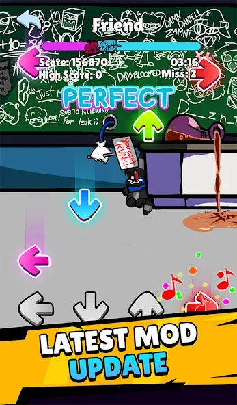 Music Rap Time Battle (Фанкин Музыка)  [МОД Бесконечные деньги] Screenshot 3