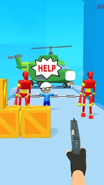 Gun Master 3D - Shoot 'Em Down (Ган Мастер 3Д)  [МОД Unlimited Money] Screenshot 5