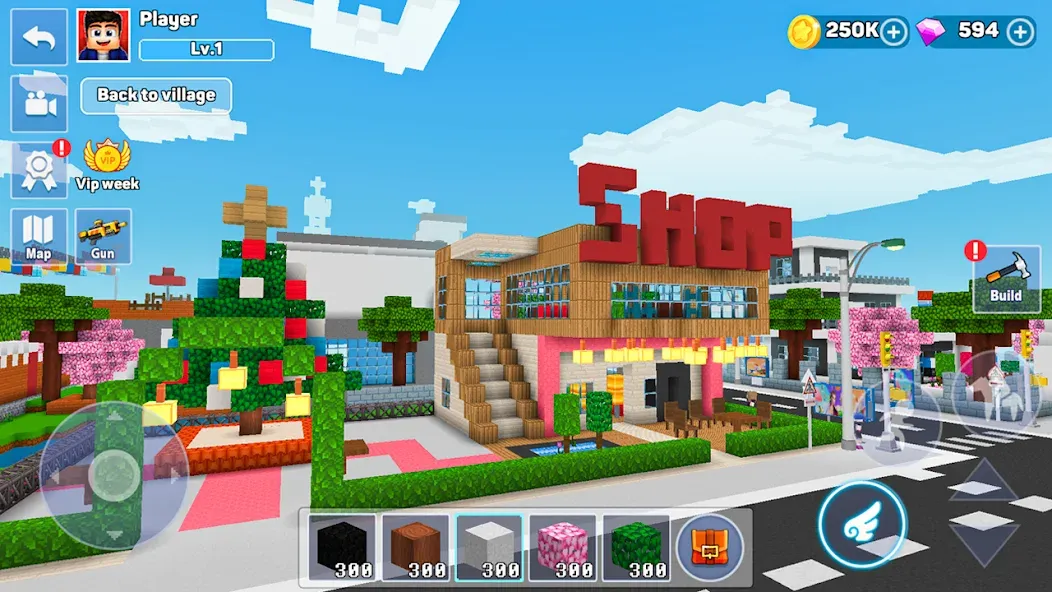 MiniCraft Village (МиниКрафт Деревня)  [МОД Unlimited Money] Screenshot 1
