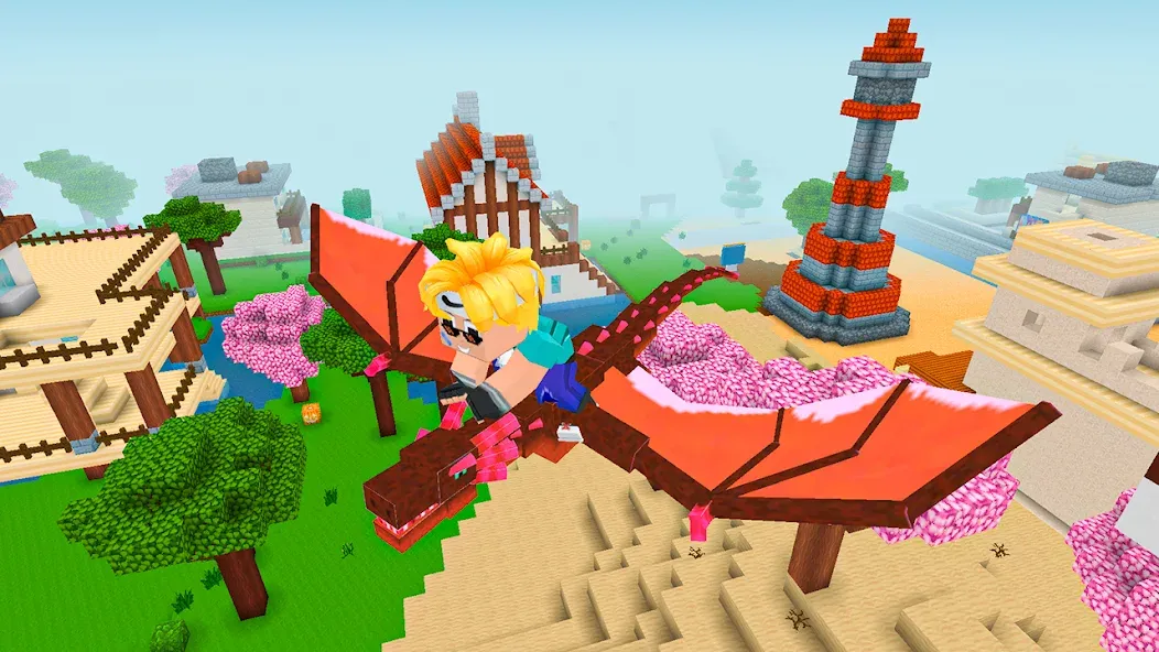 MiniCraft Village (МиниКрафт Деревня)  [МОД Unlimited Money] Screenshot 2