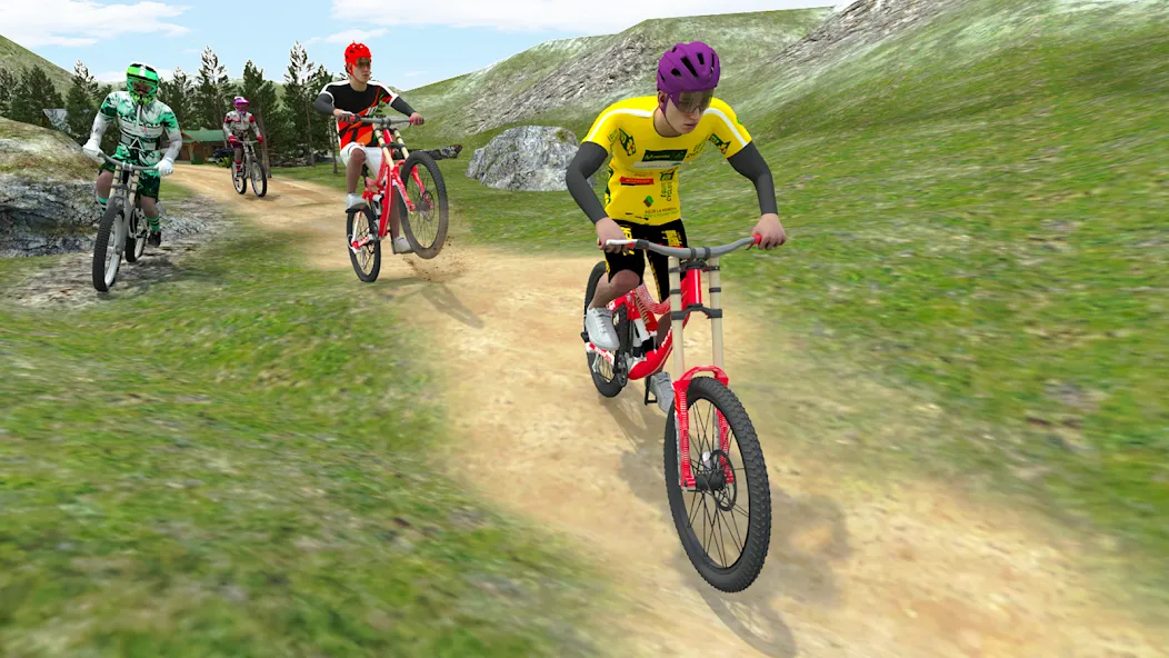 BMX Rider: Cycle Race Game  [МОД Бесконечные монеты] Screenshot 3