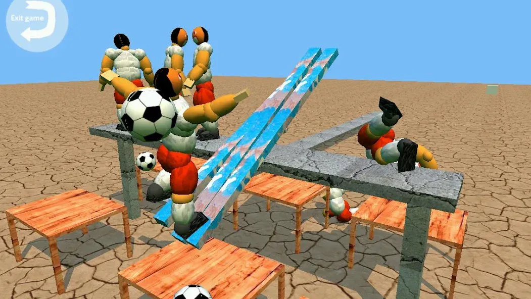 Goofball Goals Soccer Game 3D (Гуфбол Голз Соккер Гейм 3Д)  [МОД Menu] Screenshot 5