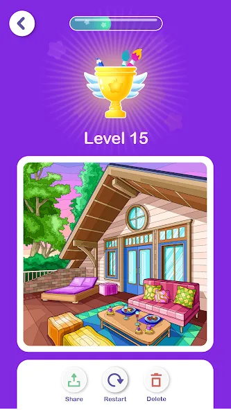 Hey Color Paint by Number Art  [МОД Бесконечные монеты] Screenshot 5