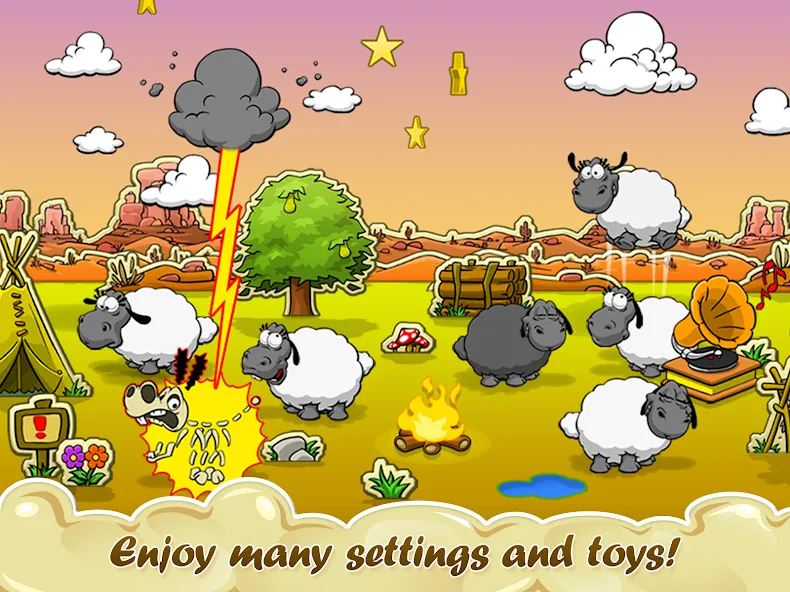 Clouds & Sheep  [МОД Mega Pack] Screenshot 3