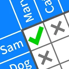 Скачать взлом Cross Logic: Smart Puzzle Game (Кросс Лоджик)  [МОД Много монет] на Андроид