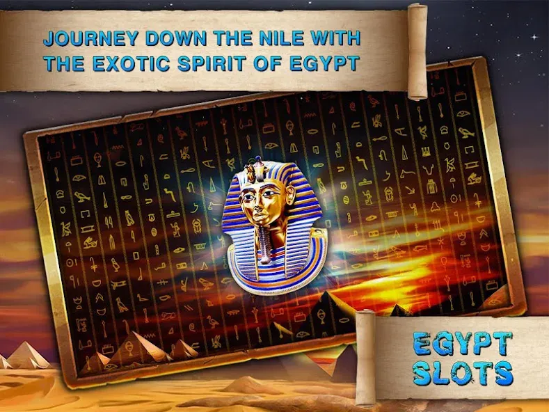 Egypt Slots Casino Machines (Египетские игровые автоматы казино)  [МОД Много монет] Screenshot 2