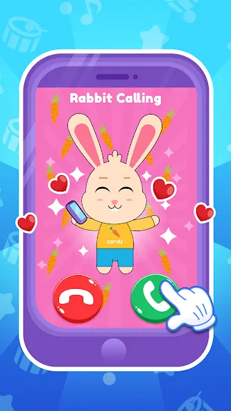 Baby Phone: Toddler Games (Беби Фон)  [МОД Много денег] Screenshot 3