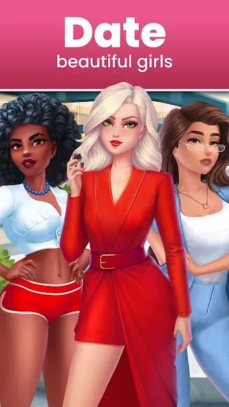Dating Puzzle (Дейтинг Пазл)  [МОД Много денег] Screenshot 1