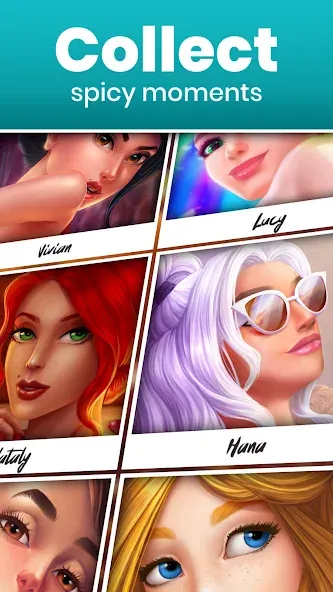 Dating Puzzle (Дейтинг Пазл)  [МОД Много денег] Screenshot 5