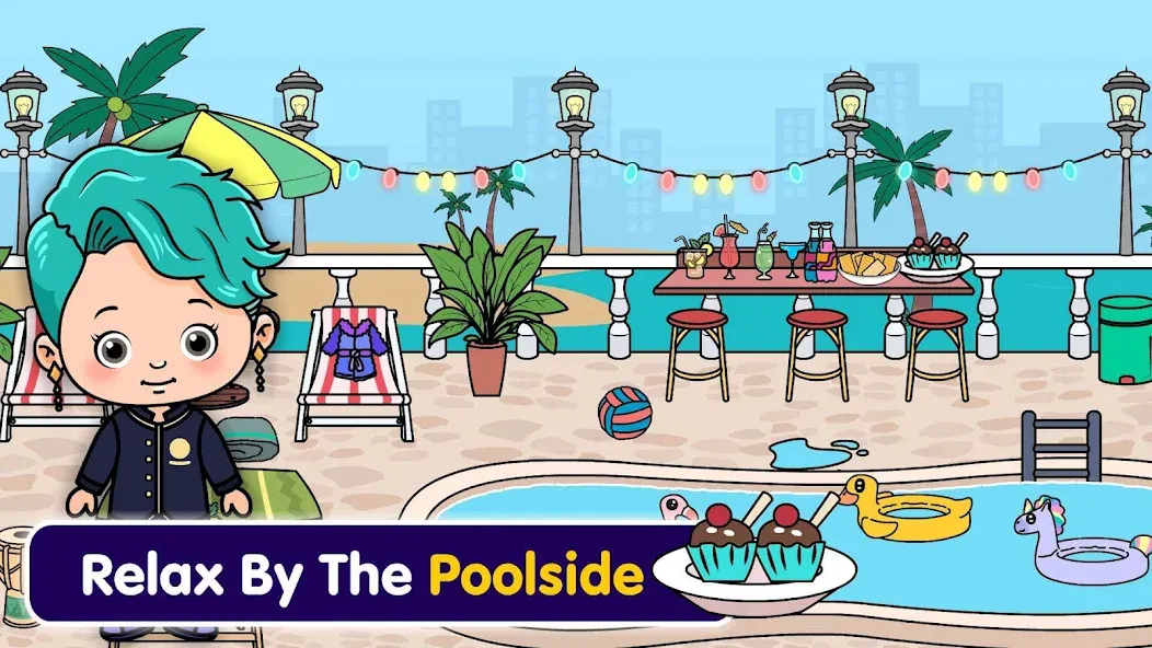 Tizi Town - My Hotel Games  [МОД Меню] Screenshot 4