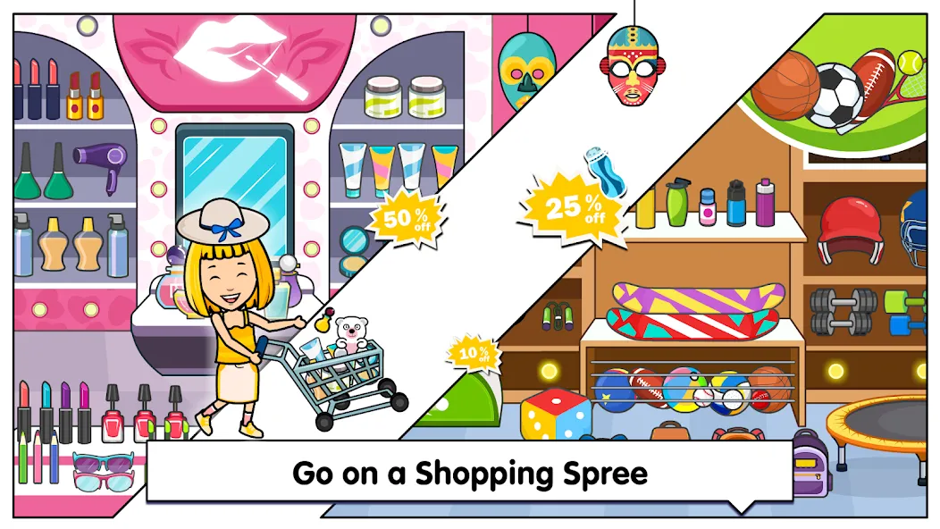 Tizi Town - My World  [МОД Menu] Screenshot 3