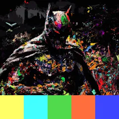 Скачать взлом The DALL-E Guessing Quiz (Зе Долл)  [МОД Много денег] на Андроид