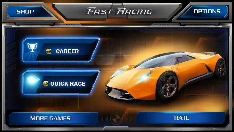 Fast Racing 3D  [МОД Все открыто] Screenshot 5