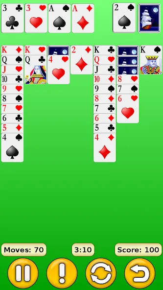 Solitaire  [МОД Unlocked] Screenshot 2
