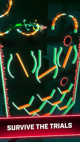 Rider Worlds - Neon Bike Races (Райдер Ворлдс)  [МОД Unlimited Money] Screenshot 2