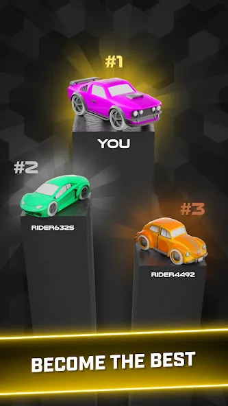 Rider Worlds - Neon Bike Races (Райдер Ворлдс)  [МОД Unlimited Money] Screenshot 5