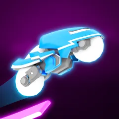 Скачать взлом Rider Worlds - Neon Bike Races (Райдер Ворлдс)  [МОД Unlimited Money] на Андроид